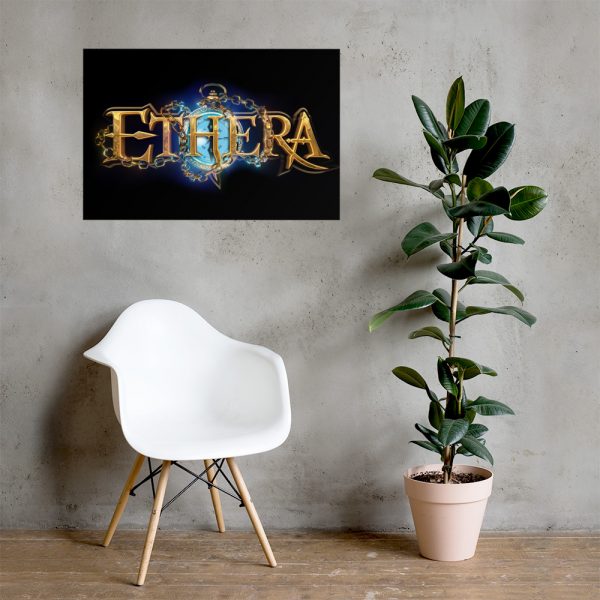 Photo paper poster