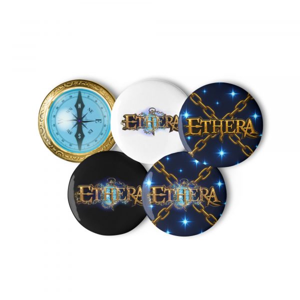 Set of pin buttons - Image 2