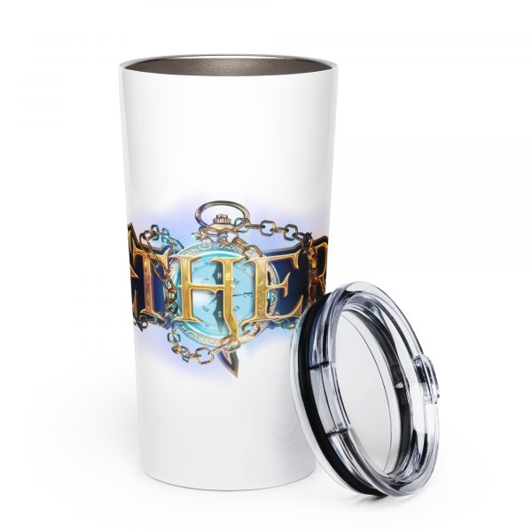 Tapered stainless steel tumbler