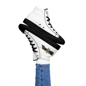 Women’s high top canvas shoes